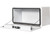 18x18x60 Inch White Pro Series Smooth Aluminum Underbody Truck Box