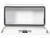 18x18x60 Inch White Pro Series Smooth Aluminum Underbody Truck Box