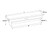 13x20x63 Inch Diamond Tread Aluminum Crossover Truck Tool Box