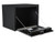 24x24x36 Inch Textured Matte Black Steel Underbody Truck Box with 3-Point Latch