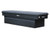 18x27x71 Inch Textured Matte Black Black Diamond Tread Aluminum Crossover Truck Box - Lower Half 11x27x60