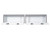 16x13x88 Inch White Smooth Aluminum Topsider Truck Box