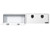 16x13x96 Inch White Smooth Aluminum Topsider Truck Box