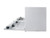 18x16x96 Inch White Smooth Aluminum Topsider Truck Box