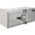 24x24x72 Inch Smooth Aluminum Underbody Truck Tool Box - Double Barn Door, Cam Lock Hardware
