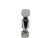 2-5/16 Inch Bulk Chrome Hitch Balls With 1-1/4 Shank x 2-1/2 Long + 2 Inch Riser