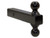 Double-Ball Hitch Solid Shank With Black Balls (2 in., 2-5/16 in.)