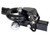 Tri-Ball Hitch Solid Shank With Pintle Hook And Chrome Balls