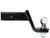 2 Inch Black Ball Mount Kit With 2 Inch Shank And 4 Inch Drop-Cotter Pin Hitch