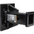 Black Receiver Tube 2 Inch I.D. x 6 Inch Long Welded To 1/2 Inch Mounting Plate