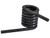Left Hand Torsion Ramp Spring for Heavy-Duty Trailer Ramps