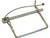 1/4 Inch Saftey Pin with Lanyard