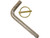 SAM Two 5/8 Inch Hinge Pins With Linch Pin-Replaces Meyer #08562