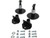 SAM Shoe Kit to Fit Western Plows - Includes Hardware - Replaces Western OEM 83845