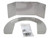 Replacement Chute Shield Kit for SaltDogg SHPE 0750, 1000, 15000, and 2000 Series Spreaders