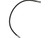 SAM Hydraulic Hoses - 1/4 x 33 Inch - Replaces Meyer #22884