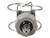 Quick Connect Spray Nozzle for Center Lane on Three Lane Stainless Steel Spray Bars
