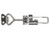 6" Heavy Duty Stainless Steel Adjustable-Grip Draw Latch