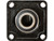 Replacement 4-Hole 1-1/2 Inch Set Screw Locking Flange Bearing