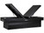 18x20x71 Inch Textured Matte Black Diamond Tread Aluminum Gull Wing Truck Box
