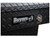 18x20x71 Inch Textured Matte Black Diamond Tread Aluminum Gull Wing Truck Box