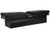 18x27x71 Inch Textured Matte Black Diamond Tread Aluminum Gull Wing Truck Box