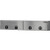 16x13x88 Inch Diamond Tread Aluminum Topsider Truck Box with Flip-Up Doors