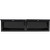 16x13x72 Inch Gloss Black Diamond Tread Aluminum Topsider Truck Box with Flip-Up Doors