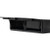 16x13x88 Inch Gloss Black Diamond Tread Aluminum Topsider Truck Box with Flip-Up Doors
