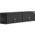 18x16x88 Inch Gloss Black Diamond Tread Aluminum Topsider Truck Box with Flip-Up Doors