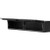 16x13x72 Inch Matte Black Diamond Tread Aluminum Topsider Truck Box with Flip-Up Doors