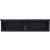 18x16x88 Inch Matte Black Diamond Tread Aluminum Topsider Truck Box with Flip-Up Doors