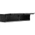 18x16x88 Inch Matte Black Diamond Tread Aluminum Topsider Truck Box with Flip-Up Doors