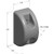 D-Shaped Molded Rubber Bumper - 3 x 3-1/2 x 6 Inch Tall - Single