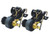 1-1/2 Inch x 7 Foot Ladder Rack Ratchet Tie Down Tube Mount With Double J Hooks