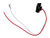 DOT Light Plug 2-Pin PL-10 Male With Stripped Power And #10 Ring On Ground