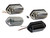 2 Inch License/Utility Light With 2 LED and .18 Inch Male Bullet Connectors