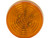2.5 Inch Amber Round Marker/Clearance Light With 2 LED
