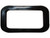 Black Grommet For 2.5 Inch Rectangular Recessed Mount Marker Light