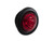 .75 Inch Round Marker Clearance Lights - 1 LED Red With Stripped Leads