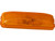 3.75 Inch Amber Rectangular Marker/Clearance Light With 2 LED
