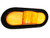6 Inch Amber Oval Mid-Turn Signal-Side Marker Light With 9 LED