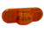 6 Inch Amber Oval Mid-Turn Signal-Side Marker Light Kit with 9 LEDs (PL-3 Connection, Includes Grommet and Plug)