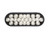 6 Inch Clear Oval Backup Light Kit with 24 LEDs (PL-2 Connection, Includes Grommet and Plug)