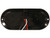 6 Inch Red Oval Stop/Turn/Tail Surface Mount Light Kit with 10 LEDs (PL-3 Connection, Includes Grommet and Plug)