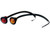 .75 Inch Round Marker Clearance Lights - 3 LED Amber With Stripped Leads-Retailed