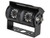 Stainless Steel Dual Lens Heated Waterproof Night Vision Color Camera with Audio
