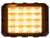 4.75 Inch Amber/Clear 16 LED Strobe Light