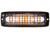 Ultra Thin Wide Angle 5 Inch Amber/Clear LED Strobe Light