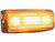 Ultra Thin Wide Angle 5 Inch Amber/Clear LED Strobe Light